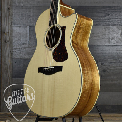 Pre-Owned Eastman AC422CE-LTD-Koa - Natural with Hardshell Case