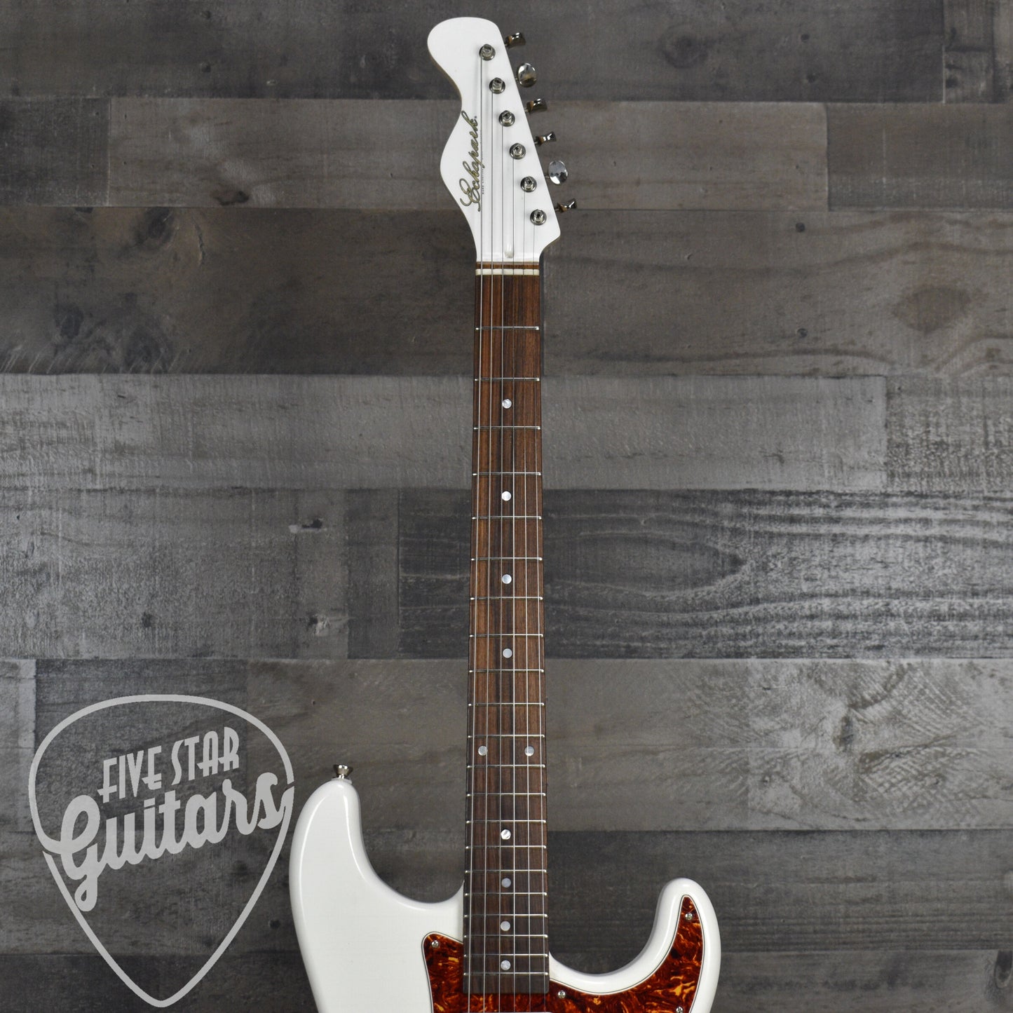 Pre-Owned Echopark Echocaster R '60 - White with Original Hard Shell Case