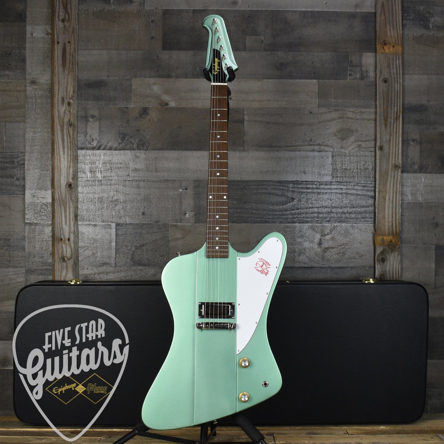 Pre-Owned Epiphone 1963 Firebird I - Inverness Green with Hard Shell Case