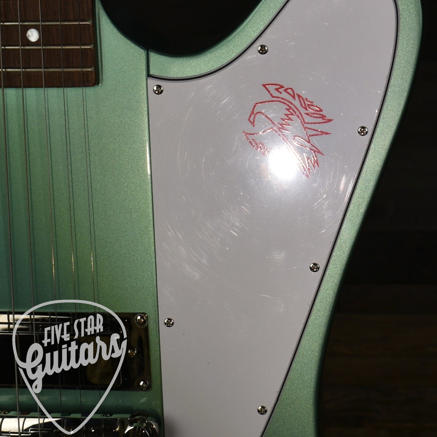 Pre-Owned Epiphone 1963 Firebird I - Inverness Green with Hard Shell Case