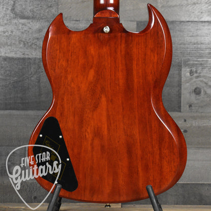 Pre-Owned Epiphone 1964 SG Standard Maestro Vibrola Reissue - Cherry Red with Hardshell Case