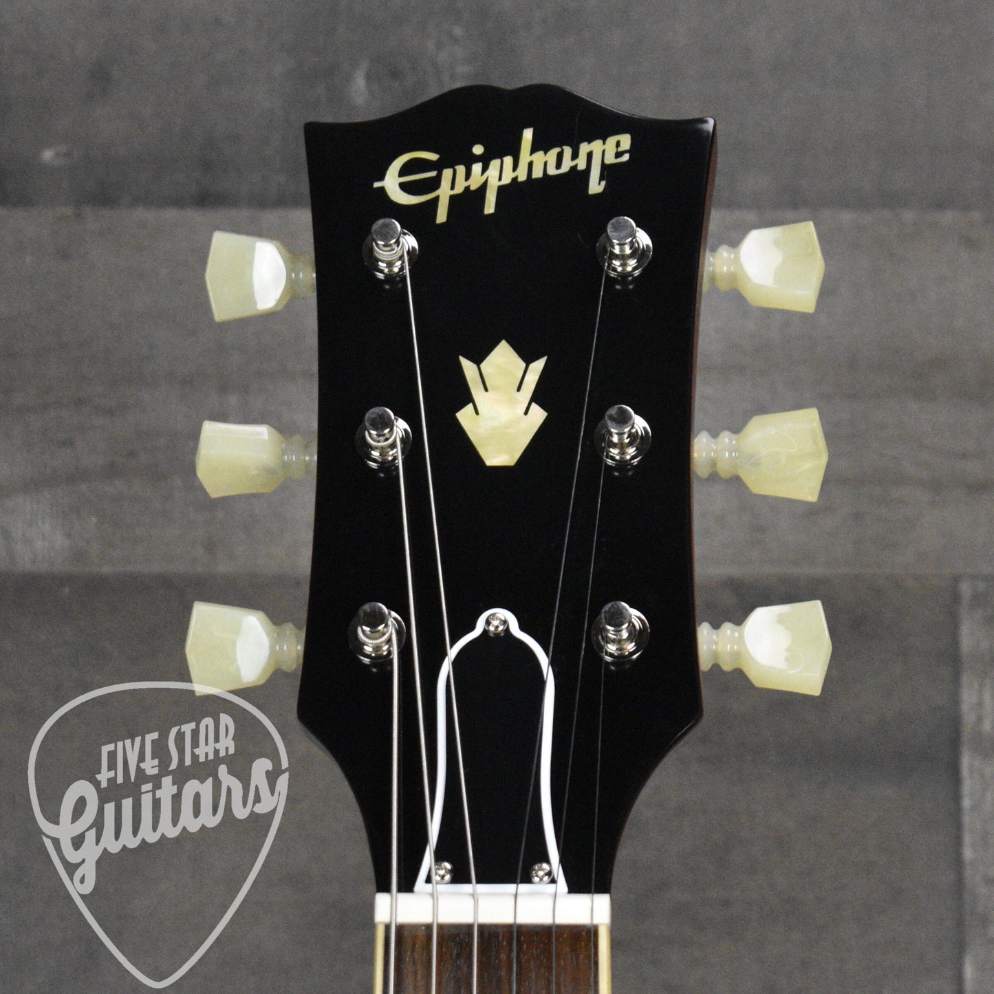 Pre-Owned Epiphone 1964 SG Standard Maestro Vibrola Reissue - Cherry Red with Hardshell Case
