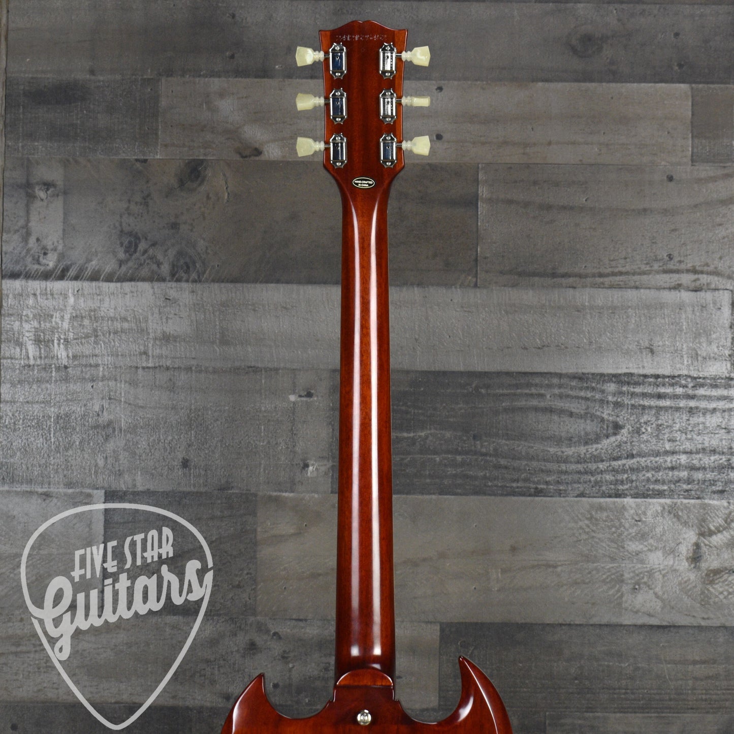 Pre-Owned Epiphone 1964 SG Standard Maestro Vibrola Reissue - Cherry Red with Hardshell Case