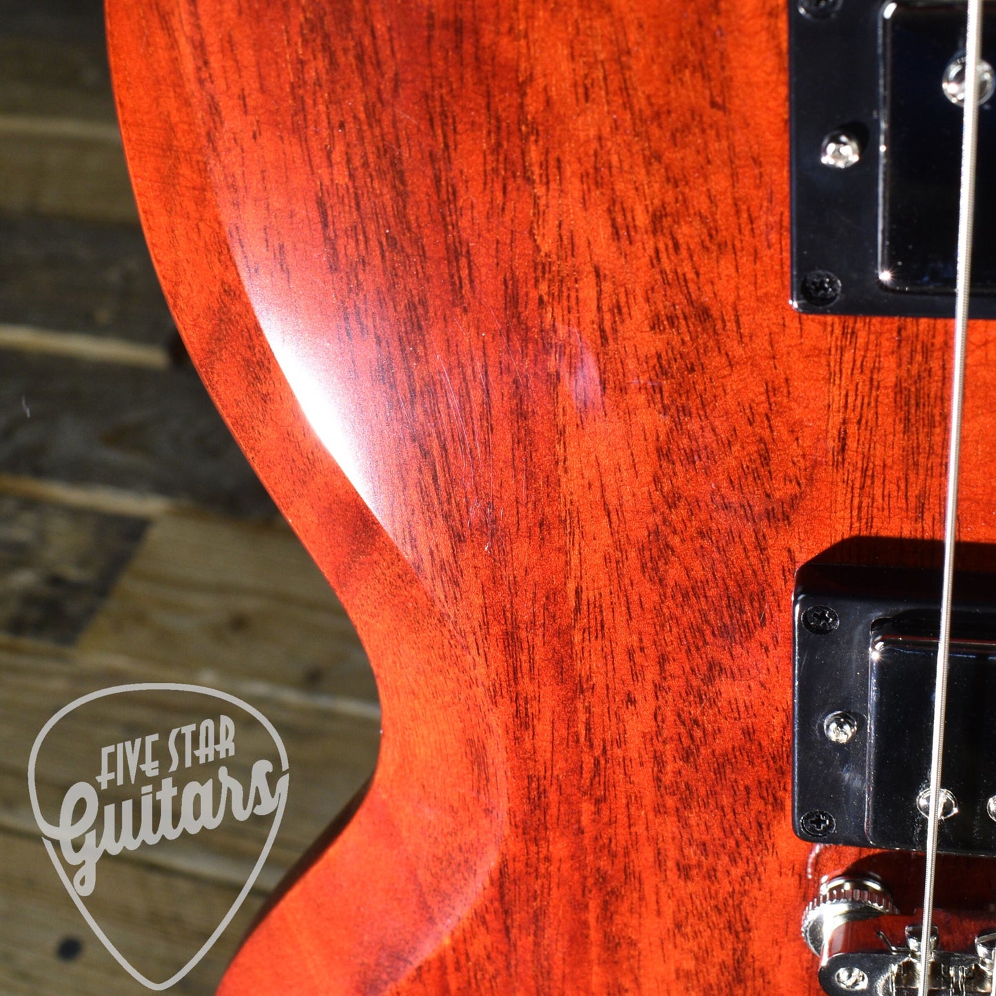 Pre-Owned Epiphone 1964 SG Standard Maestro Vibrola Reissue - Cherry Red with Hardshell Case