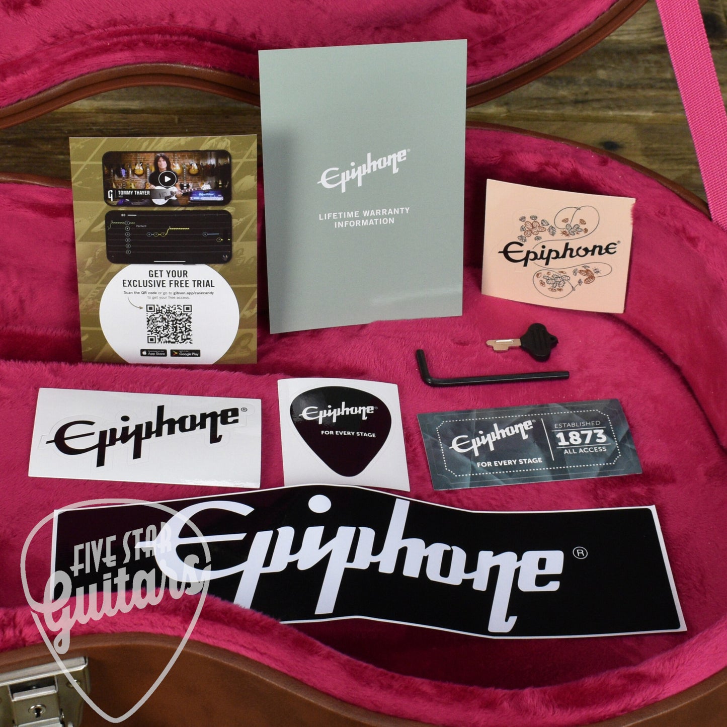 Pre-Owned Epiphone '59 Les Paul - Factory Burst with Hard Shell Case