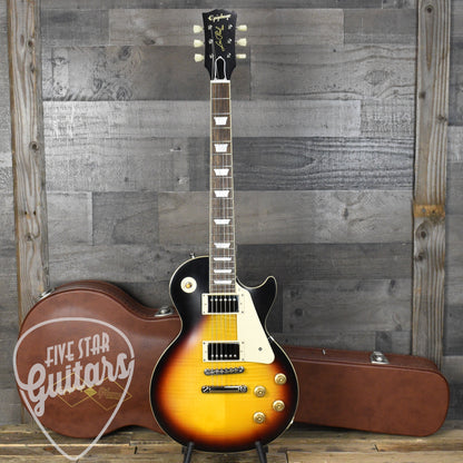 Pre-Owned Epiphone '59 Les Paul - Tobacco Sunburst with Hard Shell Case