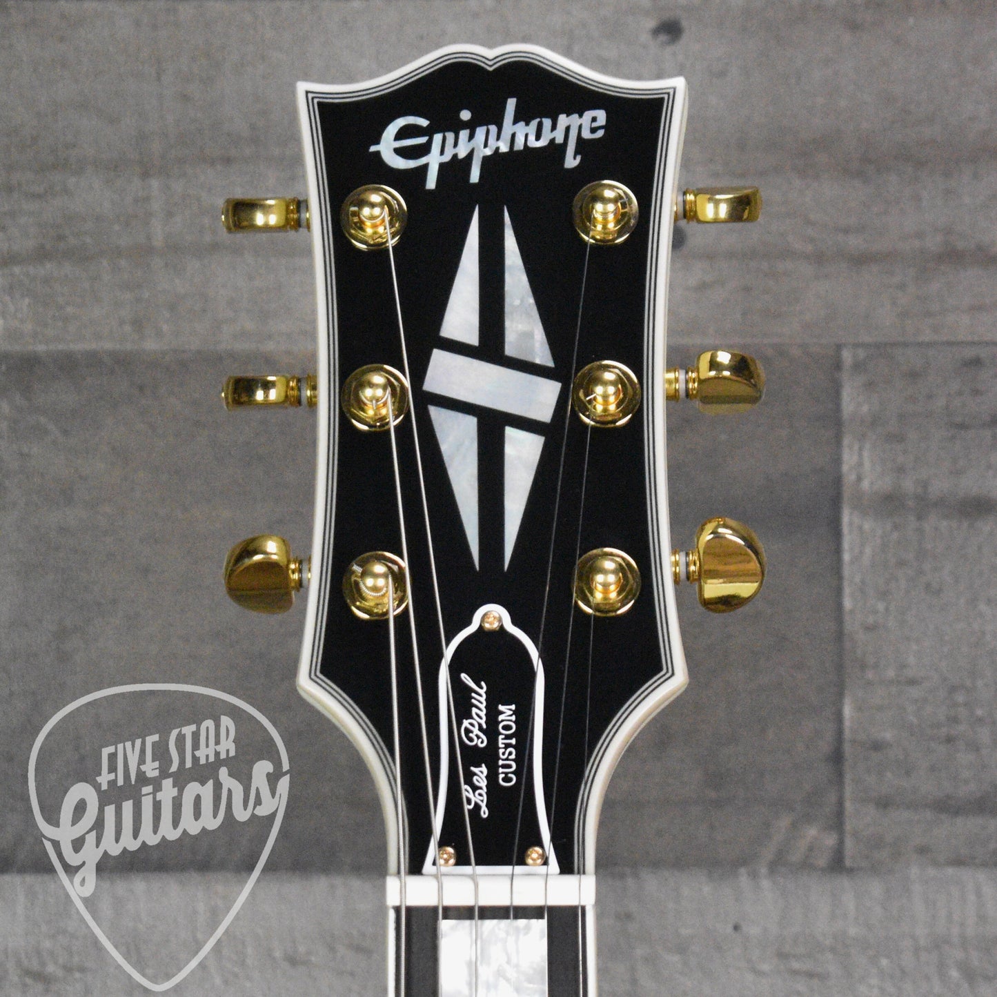 Pre-Owned Epiphone '63 Les Paul SG Custom with Maestro Vibrola - Classic White with Hard Shell Case