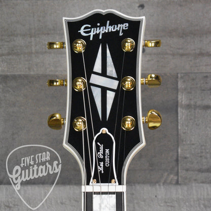 Pre-Owned Epiphone '63 Les Paul SG Custom with Maestro Vibrola - Classic White with Hard Shell Case