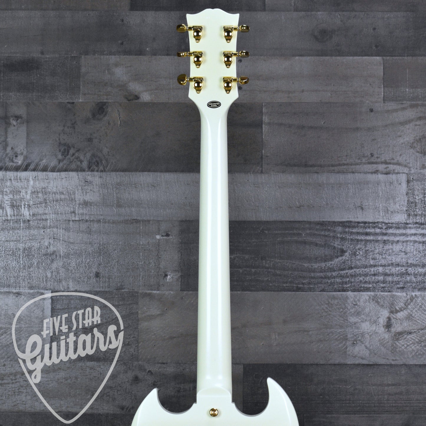 Pre-Owned Epiphone '63 Les Paul SG Custom with Maestro Vibrola - Classic White with Hard Shell Case