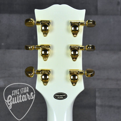 Pre-Owned Epiphone '63 Les Paul SG Custom with Maestro Vibrola - Classic White with Hard Shell Case