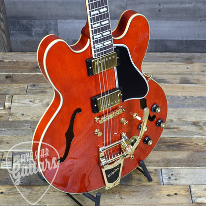 Pre-Owned Epiphone Back to the Future ES-345 - Cherry Red with Hard Shell Case