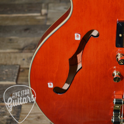 Pre-Owned Epiphone Back to the Future ES-345 - Cherry Red with Hard Shell Case
