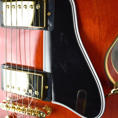 Pre-Owned Epiphone Back to the Future ES-345 - Cherry Red with Hard Shell Case