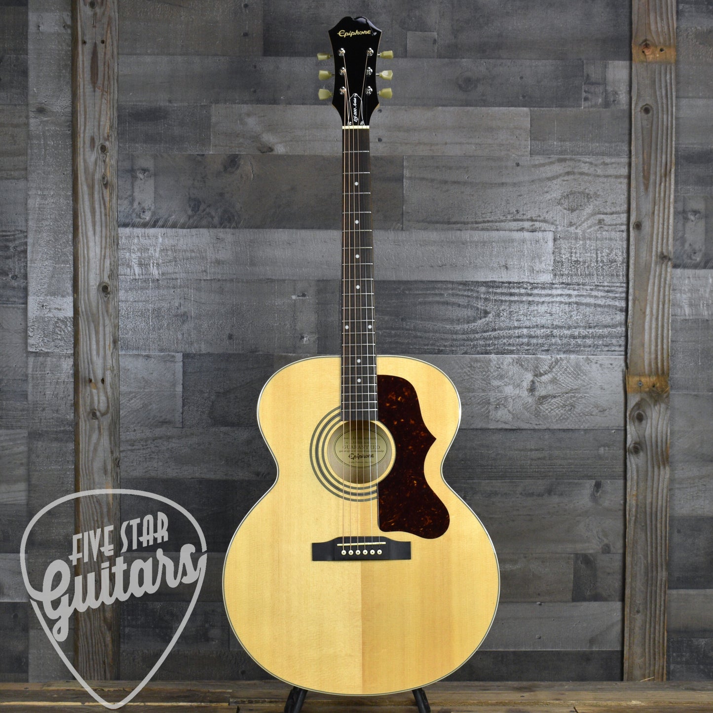 Pre-Owned Epiphone EJ-200 Artist/N - Natural with Hard Shell Case