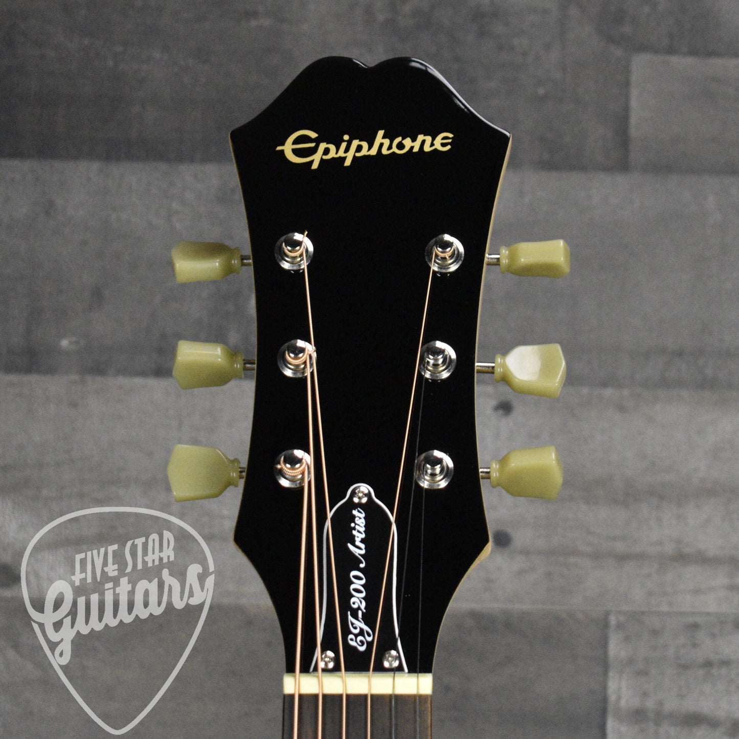 Pre-Owned Epiphone EJ-200 Artist/N - Natural with Hard Shell Case