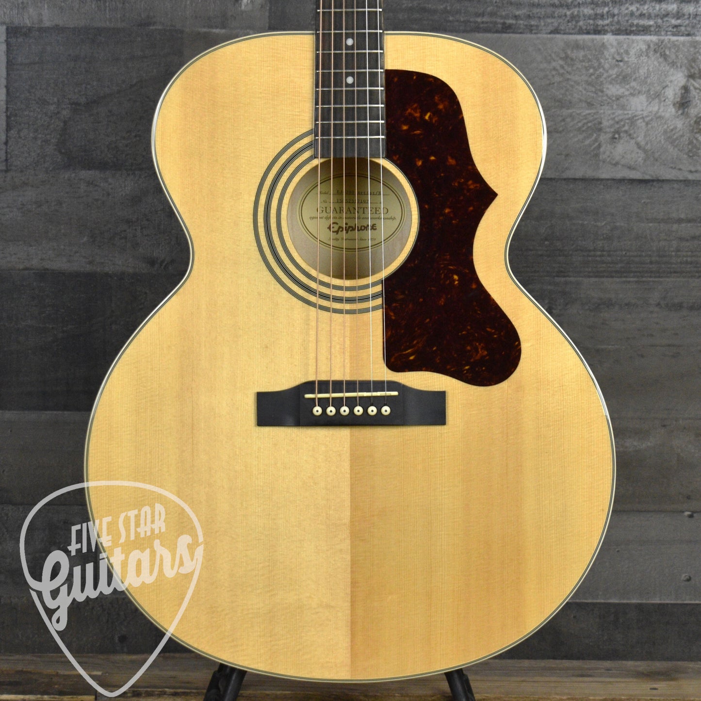 Pre-Owned Epiphone EJ-200 Artist/N - Natural with Hard Shell Case