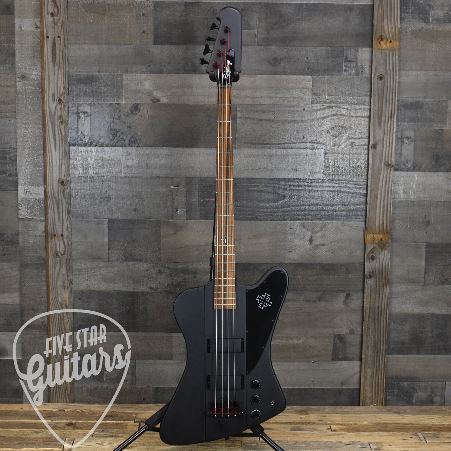 Pre-Owned Epiphone Goth Thunderbird IV - Pitch Black
