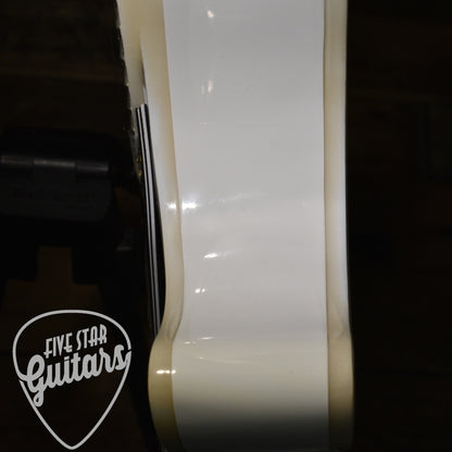 Pre-Owned Epiphone Inspired by Gibson Custom Les Paul Custom - Alpine White with Hard Shell Case