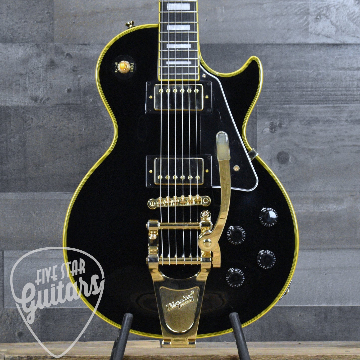 Pre-Owned Epiphone Joe Bonamassa Signature '59 Les Paul Custom Reissue - Ebony with Hardshell Case