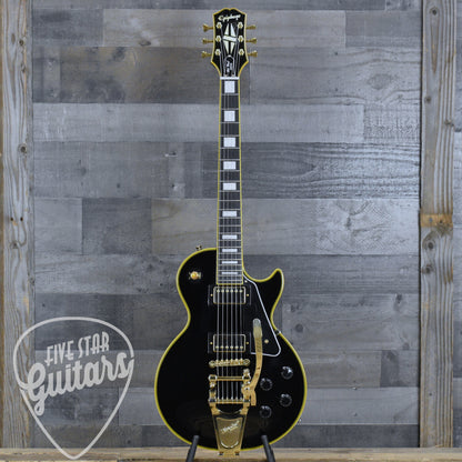 Pre-Owned Epiphone Joe Bonamassa Signature '59 Les Paul Custom Reissue - Ebony with Hardshell Case