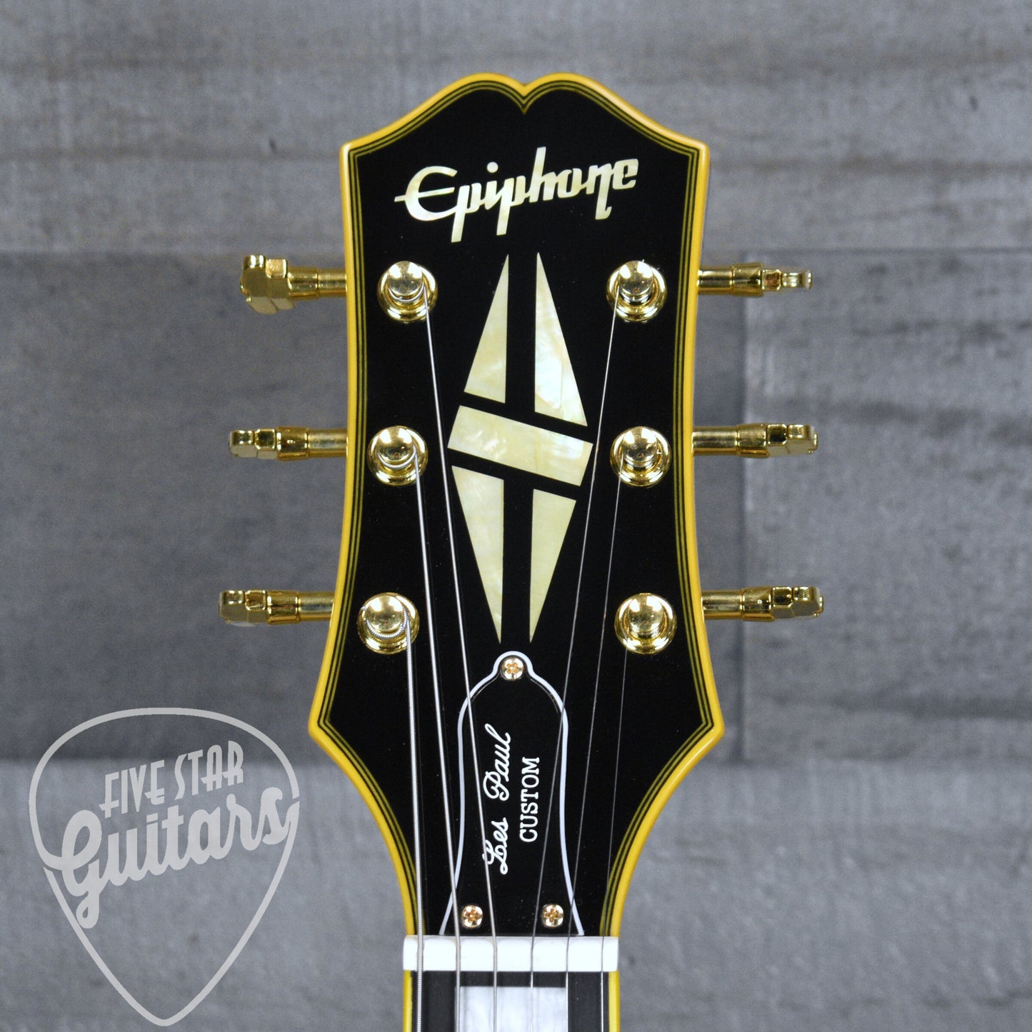 Pre-Owned Epiphone Joe Bonamassa Signature '59 Les Paul Custom Reissue - Ebony with Hardshell Case