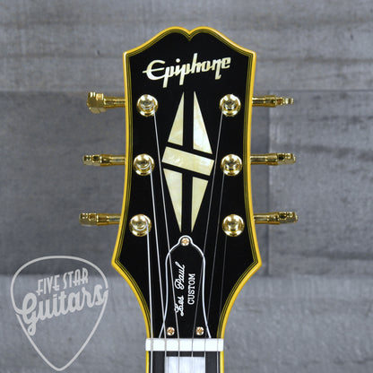 Pre-Owned Epiphone Joe Bonamassa Signature '59 Les Paul Custom Reissue - Ebony with Hardshell Case