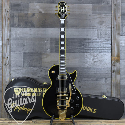 Pre-Owned Epiphone Joe Bonamassa Signature '59 Les Paul Custom Reissue - Ebony with Hardshell Case