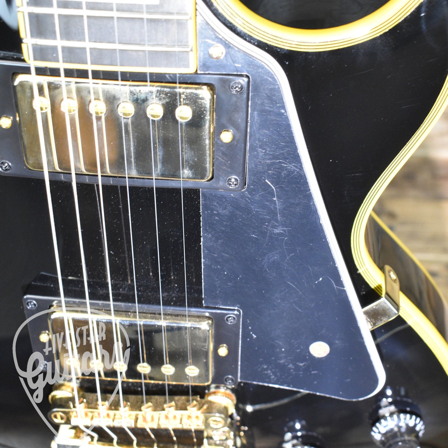 Pre-Owned Epiphone Joe Bonamassa Signature '59 Les Paul Custom Reissue - Ebony with Hardshell Case