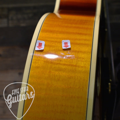 Pre-Owned Epiphone Joe Pass Emperor II - Heritage Cherry Sunburst with Hardshell Case