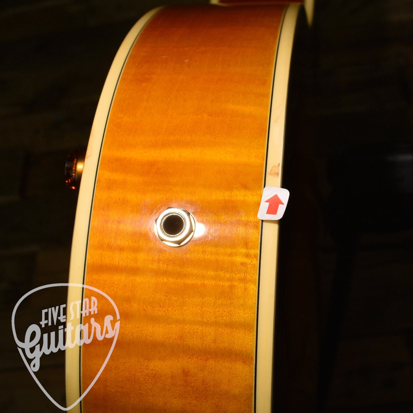 Pre-Owned Epiphone Joe Pass Emperor II - Heritage Cherry Sunburst with Hardshell Case