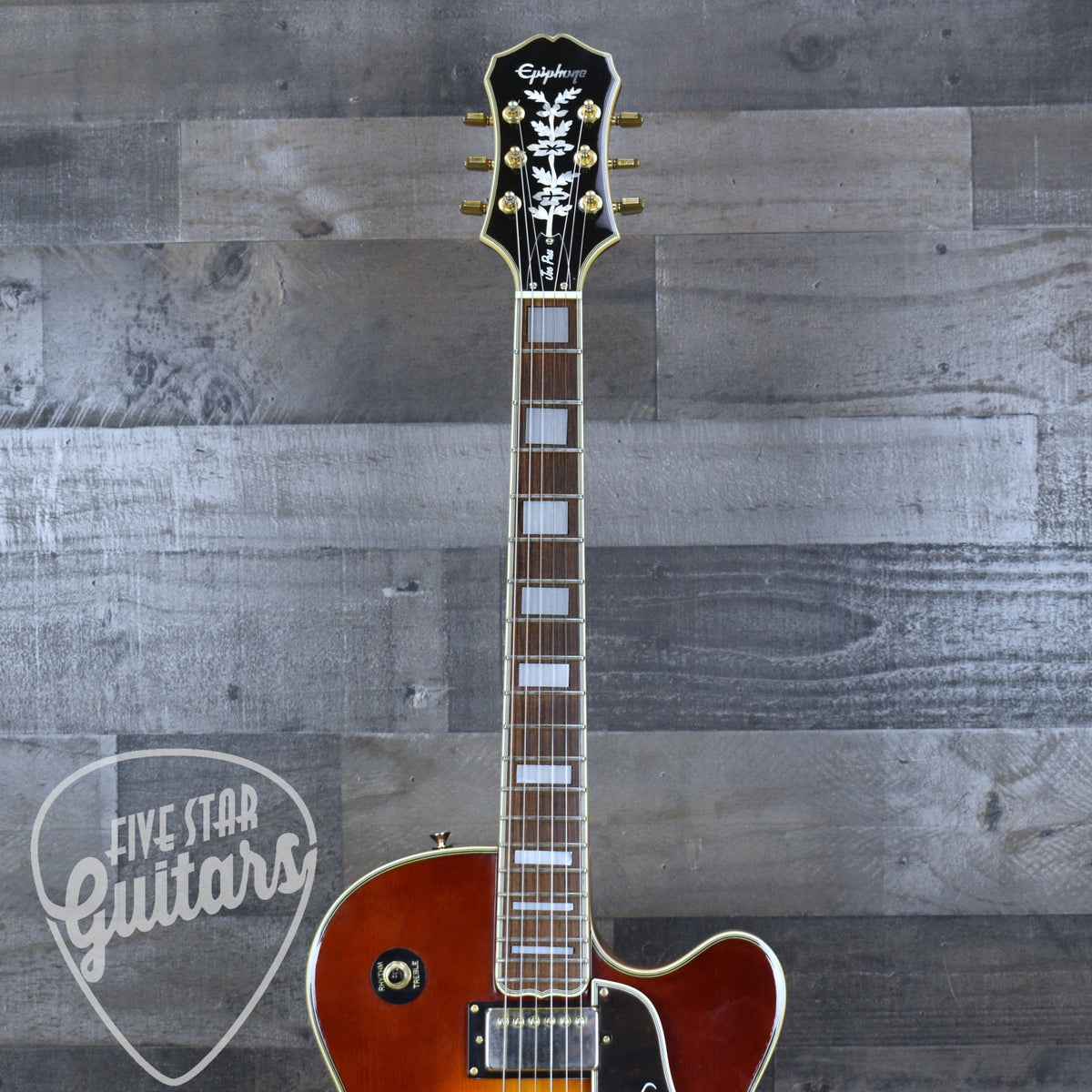 Pre-Owned Epiphone Joe Pass Emperor - Vintage Sunburst with Hardshell Case