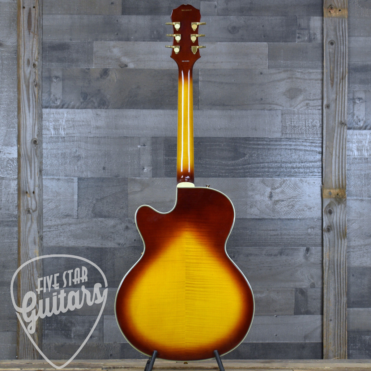Pre-Owned Epiphone Joe Pass Emperor - Vintage Sunburst with Hardshell Case