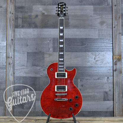 Pre-Owned 2004 Epiphone Les Paul Classic Quilt Top with upgrades