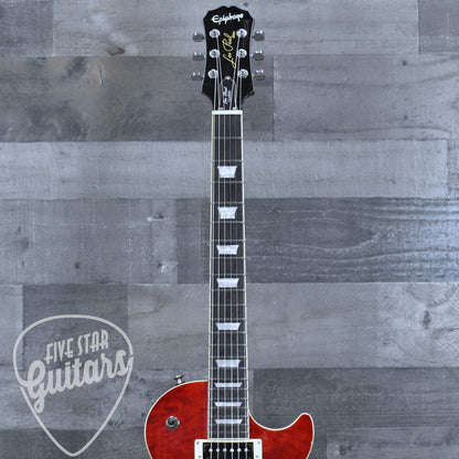 Pre-Owned 2004 Epiphone Les Paul Classic Quilt Top with upgrades