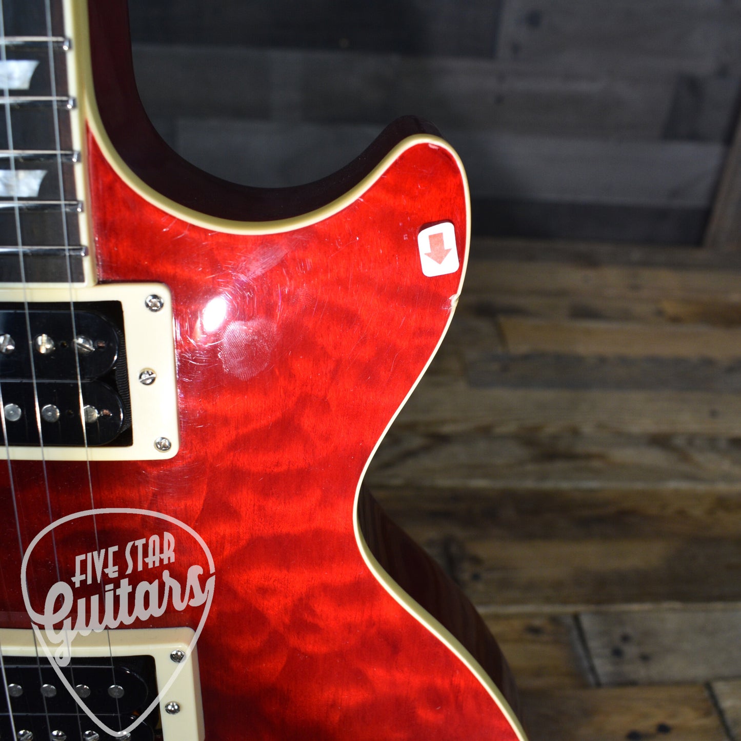 Pre-Owned 2004 Epiphone Les Paul Classic Quilt Top with upgrades