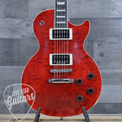 Pre-Owned 2004 Epiphone Les Paul Classic Quilt Top with upgrades