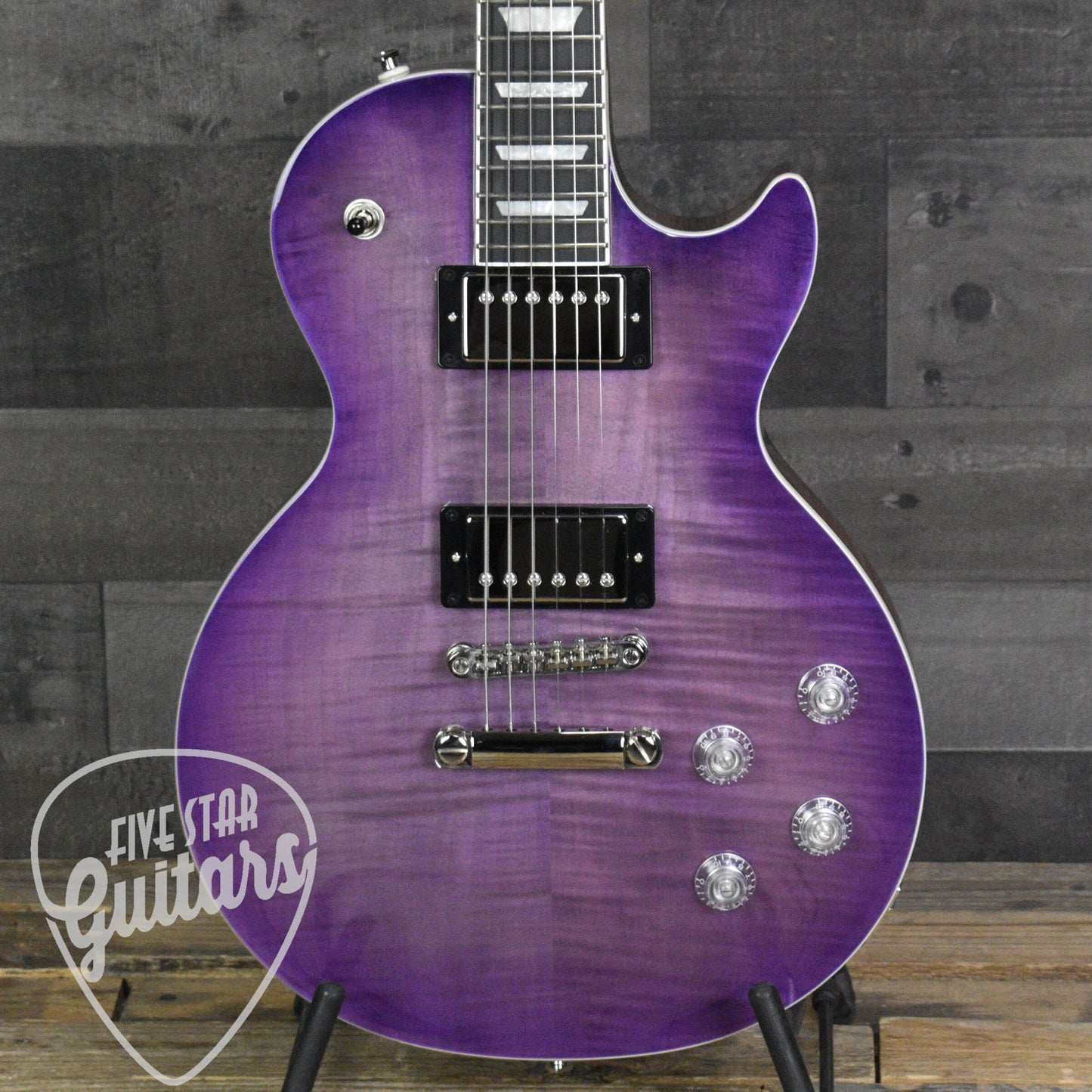 Pre-Owned Epiphone Les Paul Modern Figured - Purple Burst with Gig Bag