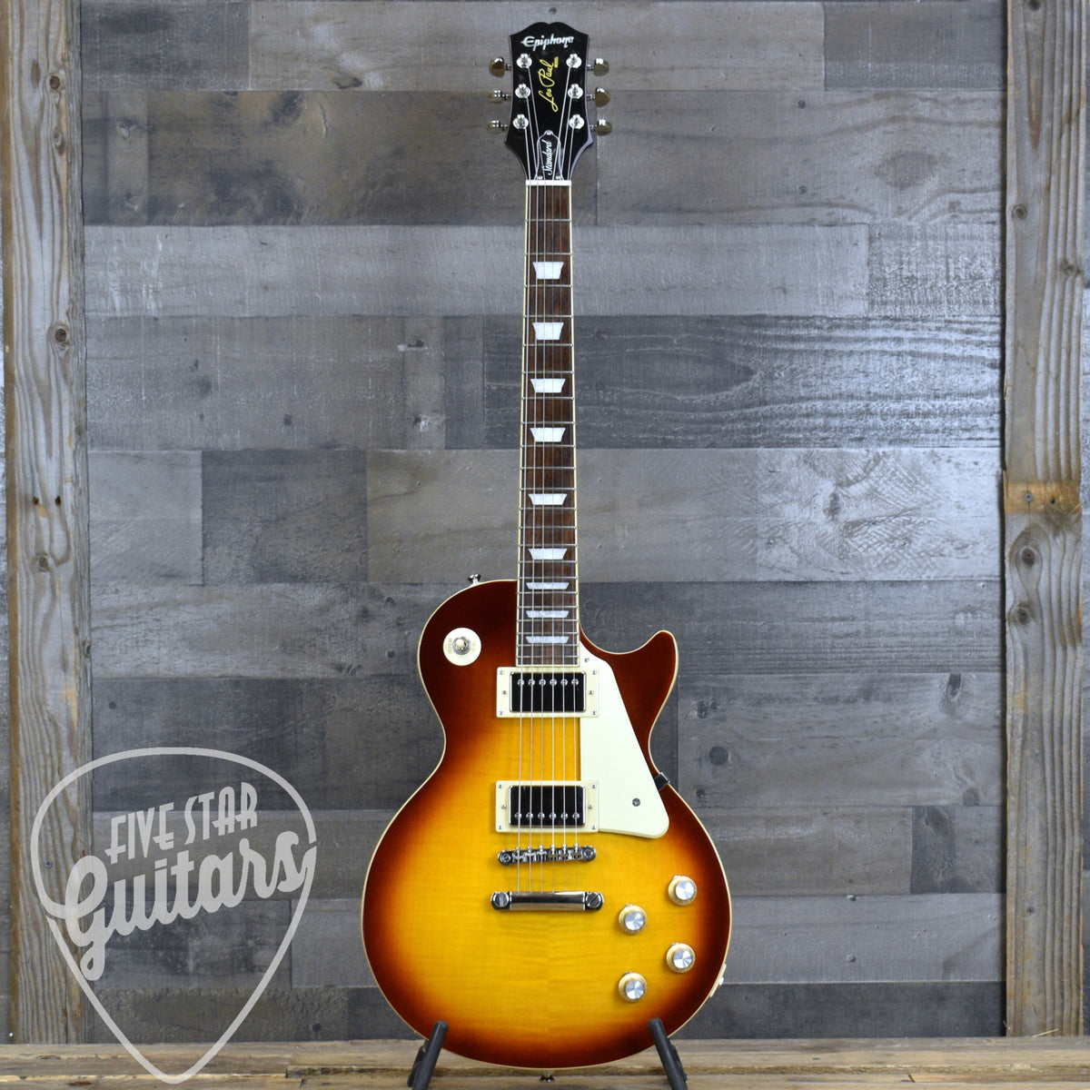 Pre-Owned Epiphone Les Paul Standard '60s - Ice Tea Burst with Hard Shell Case