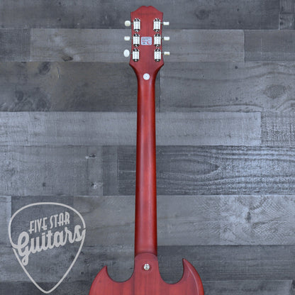 Pre-Owned Epiphone SG Classic Worn P90 - Vintage Cherry with Gig Bag