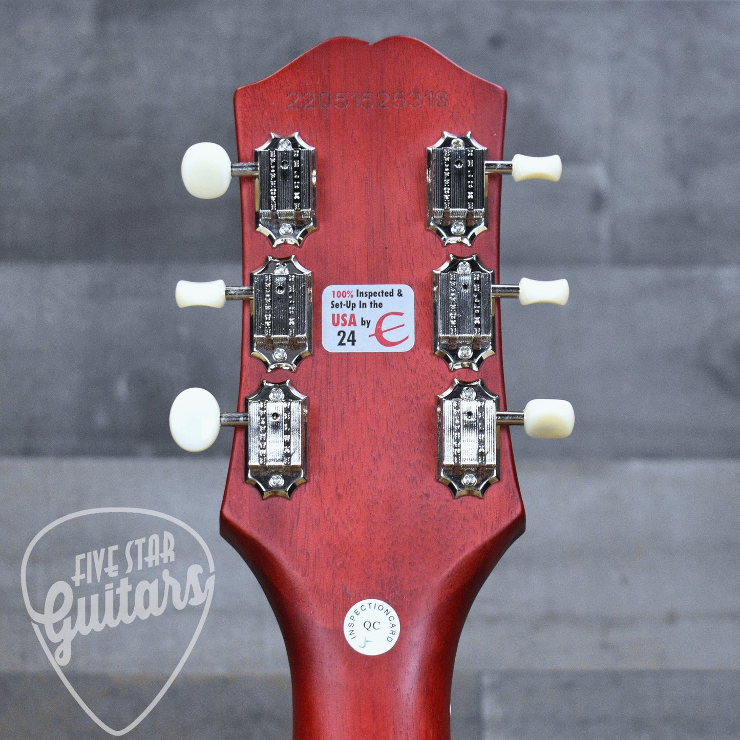 Pre-Owned Epiphone SG Classic Worn P90 - Vintage Cherry with Gig Bag