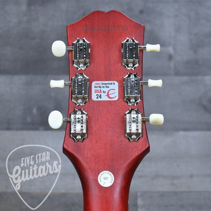 Pre-Owned Epiphone SG Classic Worn P90 - Vintage Cherry with Gig Bag