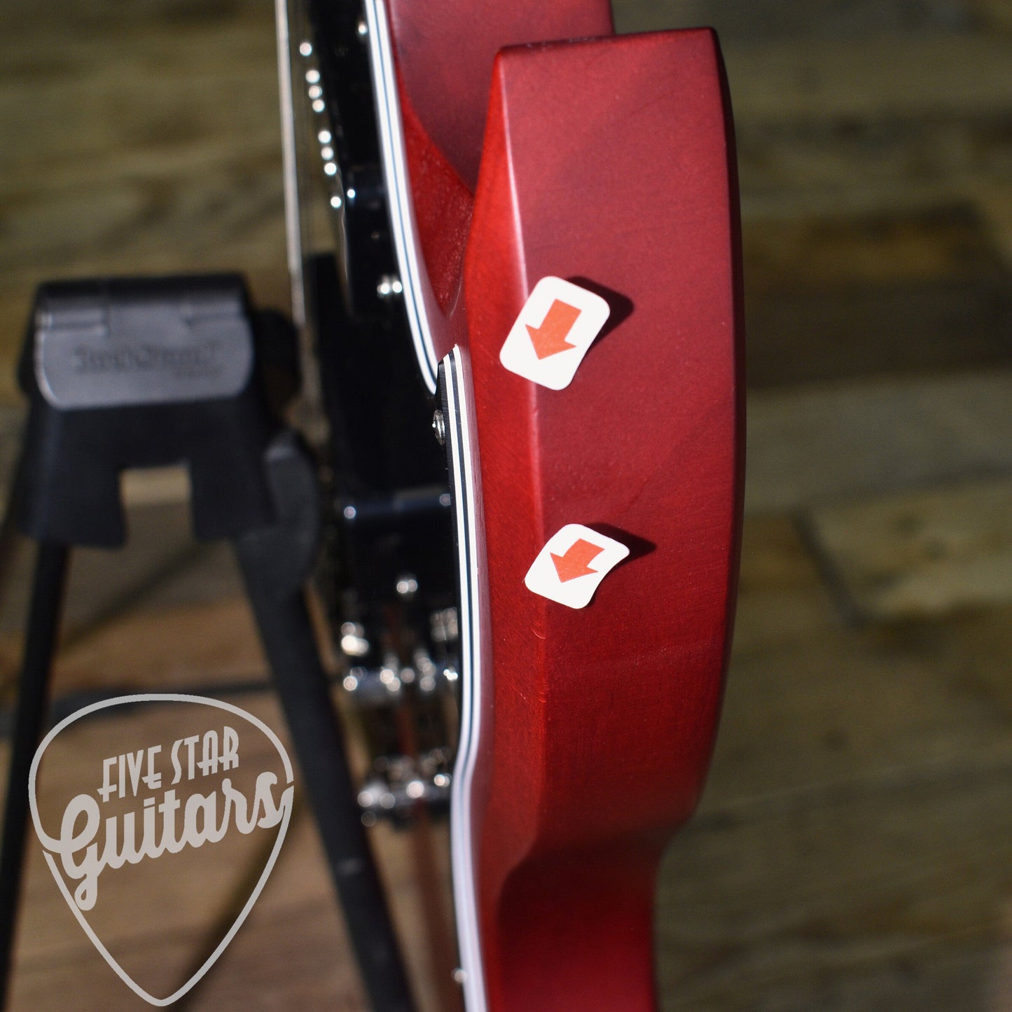 Pre-Owned Epiphone SG Classic Worn P90 - Vintage Cherry with Gig Bag