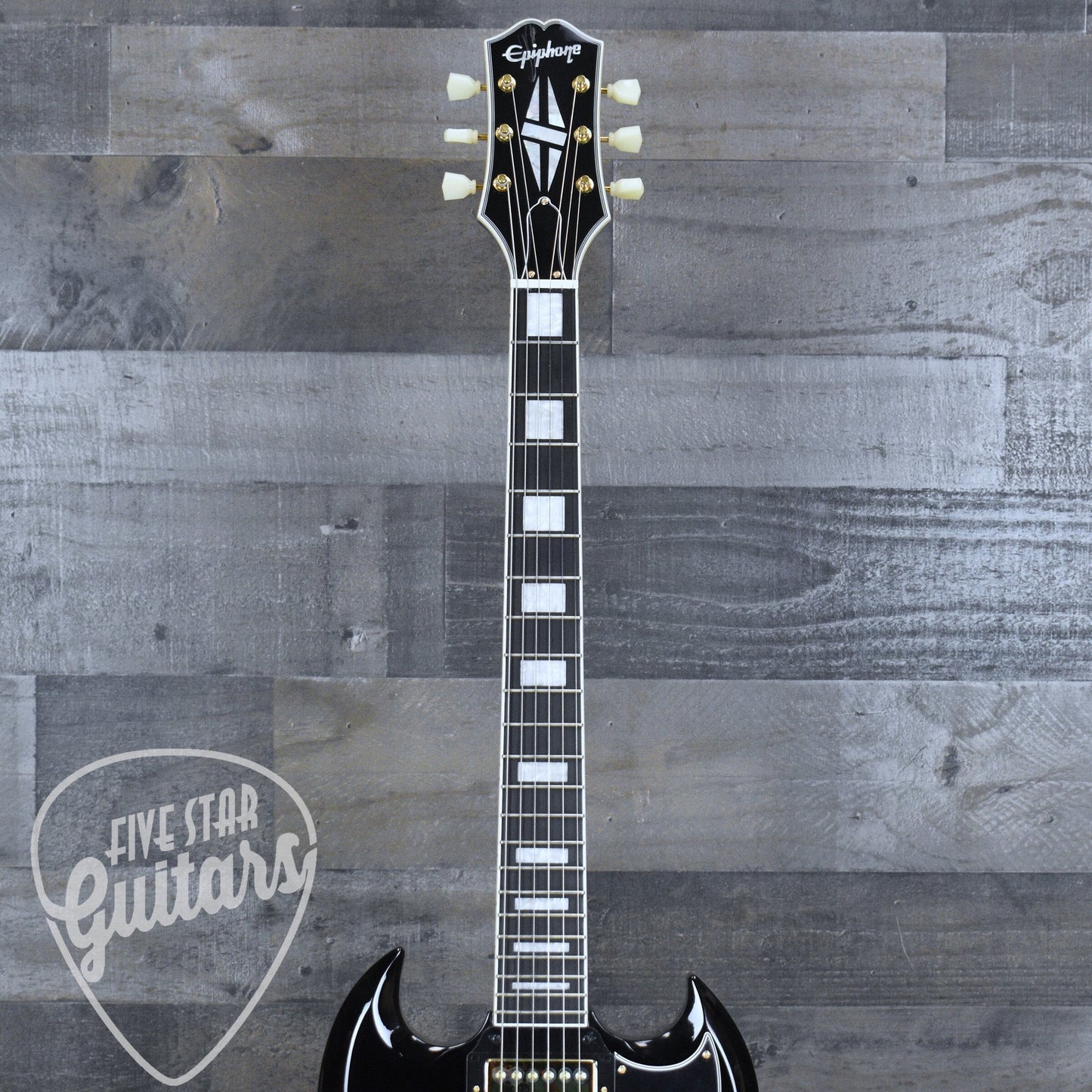 Pre-Owned Epiphone SG Custom - Ebony with Gigbag