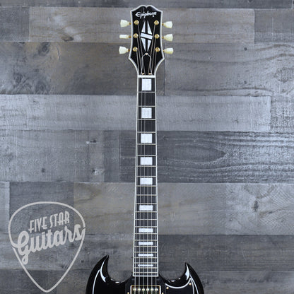 Pre-Owned Epiphone SG Custom - Ebony with Gigbag