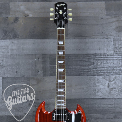 Pre-Owned Epiphone SG Standard '61 Maestro Vibrola - Vintage Cherry