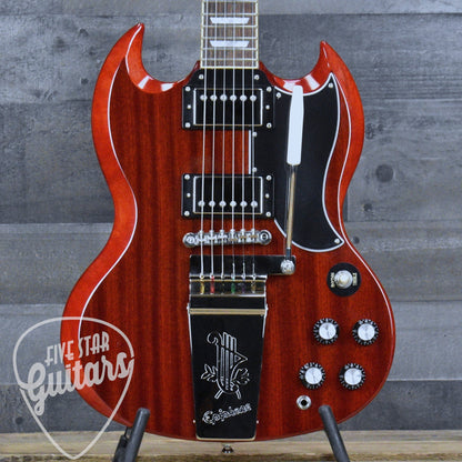 Pre-Owned Epiphone SG Standard '61 Maestro Vibrola - Vintage Cherry
