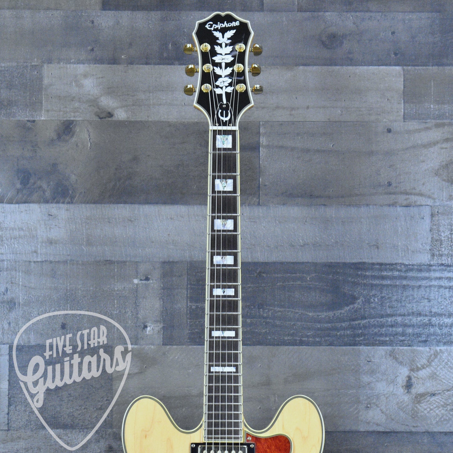 Pre-Owned Epiphone Sheraton II - Natural