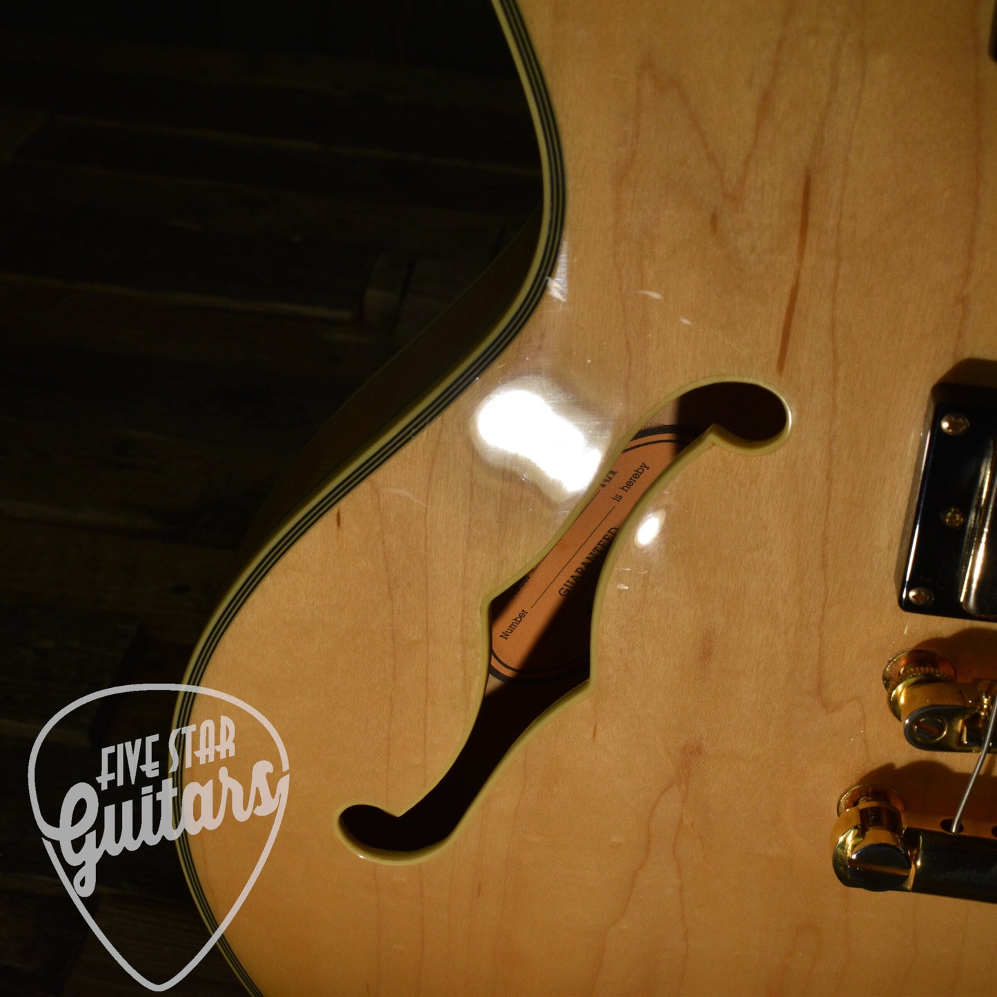 Pre-Owned Epiphone Sheraton II - Natural