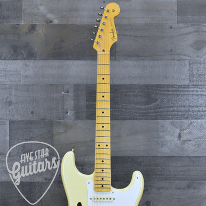 Pre-Owned Eric Johnson Stratocaster Thinline - Vintage White with Gig Bag