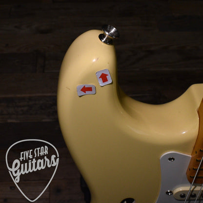 Pre-Owned Eric Johnson Stratocaster Thinline - Vintage White with Gig Bag
